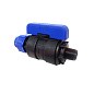 Кран шаровой компрессионный Valfex DN-20 PN-16 G-1 1/2'' цанга-штуцер купить в Воронеже | "Проконсим"