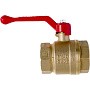 Кран латунный шаровой 11Б27фт1М DN 15 PN 40 рычаг муфта-муфта Valfex.214 DeltaPro купить в Воронеже | "Проконсим"