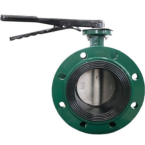 Затвор дисковый поворотный DN 150 PN 16 фланцевый с диском из чугуна уплотнение-EPDM ручной GALA Тип.2123-G купить в Воронеже | "Проконсим"