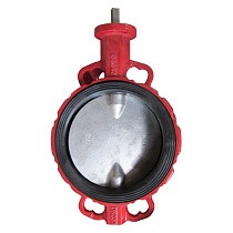 Затвор дисковый поворотный DN 500 PN 16 межфланцевый с диском из нержавеющей стали со штоком Seagull купить в Воронеже | "Проконсим"