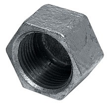 Заглушки чугунные DN 15-50 PN 16 оцинкованные муфтовые Fittex Plus купить в Воронеже | "Проконсим"