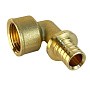 Угольник латунный для PEX труб 16-1/2'' PN 16 S-2,2мм под надвижную гильзу Valfex VF.452.AF купить в Воронеже | "Проконсим"