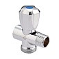 Вентиль латунный проходной MVI BV.461 DN 15 +отверстие 20 PN 10 хромированный муфта-штуцер маховик купить в Воронеже | "Проконсим"