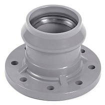 Патрубки НПВХ раструбные SDR26 DN 110-400 PN 10 с фланцем Хемкор купить в Воронеже | "Проконсим"