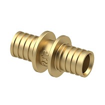 Муфты латунные для PEX-PEX труб DN 16-40 PN 16 под надвижную гильзу РосТурПласт купить в Воронеже | "Проконсим"