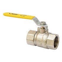 Краны латунные шаровые газовые DN 15-50 PN 25 рычаг муфта-муфта MVI BV.811 купить в Воронеже | "Проконсим"