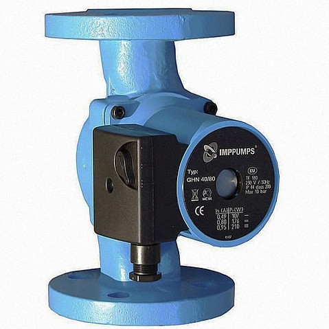 Насос циркуляционный с мокрым ротором GHNM 40-75 F220 277Вт 1х220В 3-скор. фланцевый PN10 120C IMP PUMPS купить в Воронеже | "Проконсим"