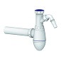Сифон для умывальника Unicorn А510V, 40х40 прямой отвод, 1 1/2'' х40 с отводом для стиральной машины преходник 40х32 купить в Воронеже | "Проконсим"