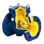Клапан обратный створчатый чугунный DN 100 PN 16 фланцевый до 300гр. Zetkama zCHE.302A100C01 купить в Воронеже | "Проконсим"