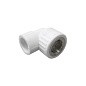 Угольник ПП 20-1/2'' PN 25 белый VALFEX Pro купить в Воронеже | "Проконсим"