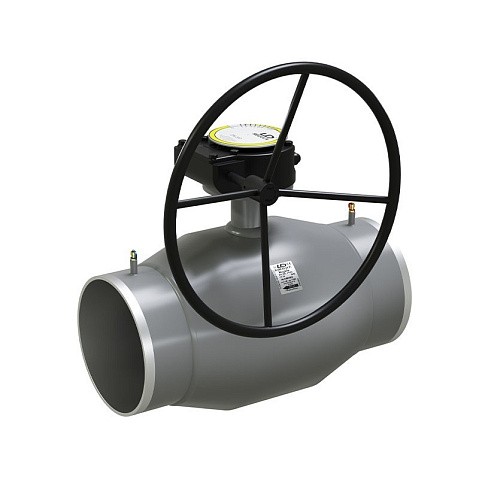Кран стальной шаровой цельносварной LD Energy Regula, DN 300 PN 25, 730мм, стандартнопроходной, приварной с редуктором купить в Воронеже | "Проконсим"
