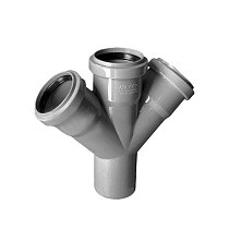 Крестовина двухплоскостная Valfex DN-110x110x50 правостороний купить в Воронеже | "Проконсим"