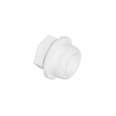 Заглушка резьбовая ПП  1/2'' PN 25 белая VALFEX Pro купить в Воронеже | "Проконсим"