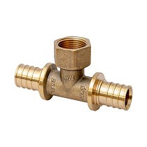 Тройники латунные для PEX-PEX труб DN 16-25 PN 16 под надвижную гильзу MVI SF.642 купить в Воронеже | "Проконсим"