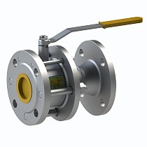 Кран стальной шаровой разборный BREEZE 11с41п, DN 50 PN 16, 180мм, полнопроходной, фланцевый с ручкой купить в Воронеже | "Проконсим"