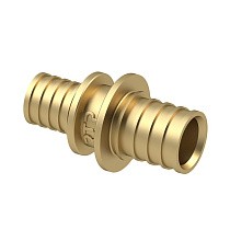 Муфты латунные для PEX-PEX труб DN 20-40 PN 16 переходные под надвижную гильзу РосТурПласт купить в Воронеже | "Проконсим"