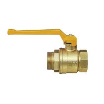 Краны латунные шаровые газовые 11Б27п DN 15-40 PN 40 рычаг муфта-штуцер БАЗ А11.0 купить в Воронеже | "Проконсим"