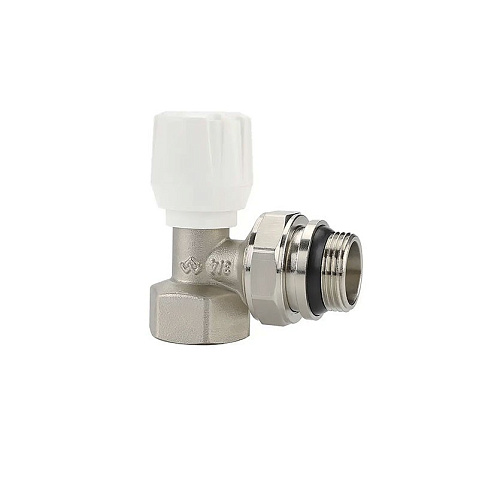 Клапан радиаторный VARMEGA VM10013 DN20 PN10 угловой G-3/4'' с уплотнением муфта-штуцер купить в Воронеже | "Проконсим"