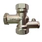 Клапан латунный MVI BL.110.05, DN 20 PN 10, балансировочный, Kvs 3,35 м3/ч, никелированный, муфта-муфта купить в Воронеже | "Проконсим"