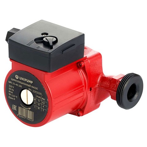 Насос циркуляционный с мокрым ротором UNIPUMP PN 10 110гр.UPC 25-60,L 180, 93Вт 1х220В 3х-скоростной резьбовой, 50058 купить в Воронеже | "Проконсим"