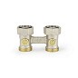 Узелы нижнего подключения VARMEGA VM141 DN20 прямой двухтрубный 3/4''x3/4'' евроконус муфта-штуцер купить в Воронеже | "Проконсим"
