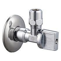 Кран латунный шаровой угловой MVI BV.464 DN 15-цанга 10 PN 10 наружная-M10 штуцер бабочка купить в Воронеже | "Проконсим"