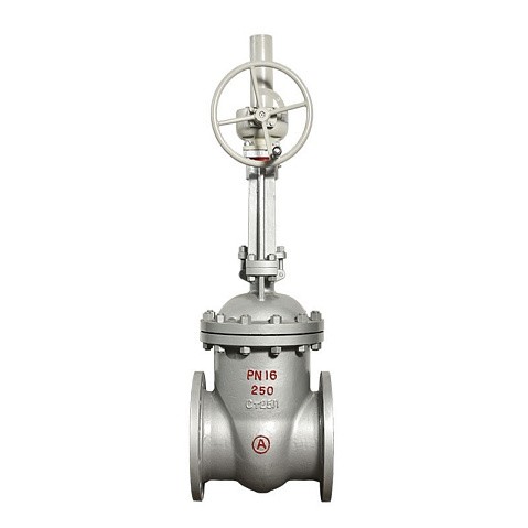 Задвижка стальная 30с541нж DN 600 PN 16 фланцевая с редуктором L=800мм класс ''А'' САЗ АВАНГАРД купить в Воронеже | "Проконсим"