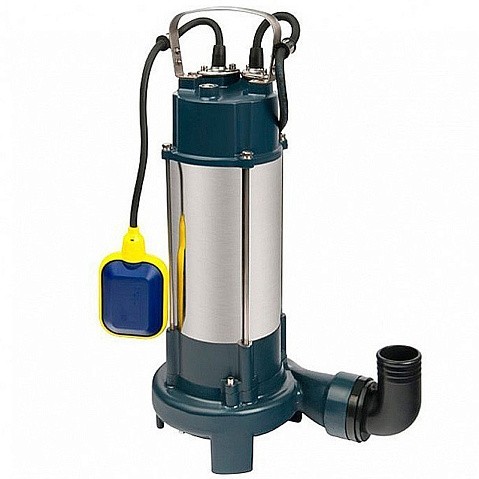 Насос погружной фекальный FEKACUT V1100DF 1,1кВт 1х220В нержавеющая сталь, с поплавковым выключателем и режущим механизмом кабель 10м 40C UNIPUMP 63948 купить в Воронеже | "Проконсим"