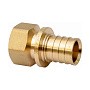 Муфта латунная для PEX труб 16-1/2'' с внутренней резьбой  тяжелая MVI SF.621.0404 купить в Воронеже | "Проконсим"