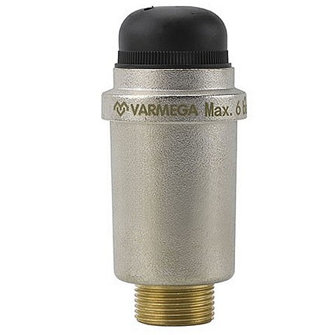 Воздухоотводчик VARMEGA VM132 DN25 PN6 вертикальный выпуск НР-1'' автоматический купить в Воронеже | "Проконсим"