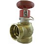 Клапан пожарный латунный угловой 90гр. DN 50-65 PN 16 КПЛМ муфта-штуцер с датчиком ДППК Апогей купить в Воронеже | "Проконсим"