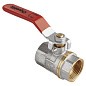 Кран латунный шаровой MVI AquaHit BV.311.04 DN 20 PN 25 рычаг муфта-муфта полнопроходной никелированный купить в Воронеже | "Проконсим"