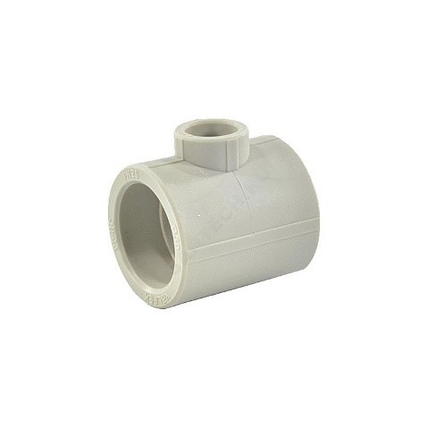 Тройник полипропиленовый переходной VALFEX 20x25x20 PN 25 серый купить в Воронеже | "Проконсим"