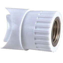  Седло вварное ПП 63-25-1/2'' PN 25 белое РВК 32011 (930659329) со склада Проконсим в Воронеже