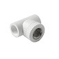 Тройник установочный ПП 20-1/2'' PN 25 с внутренней резьбой белый Pro Aqua PA13912 купить в Воронеже | "Проконсим"