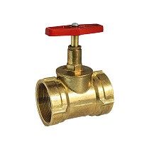 Клапан латунный пожарный прямой DN50 PN16 под газовый ключ муфта-муфта Цветлит купить в Воронеже | "Проконсим"