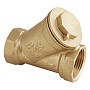 Фильтр сетчатый латунный DN 15 PN 16 муфтовый косой грубой очистки AquaHit FW.110.04 купить в Воронеже | "Проконсим"